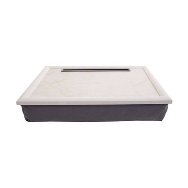 Portada Ecru Marble Lap Tray With Ipad Holder