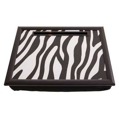 Portada Mono Zebra Lap Tray With Ipad Holder