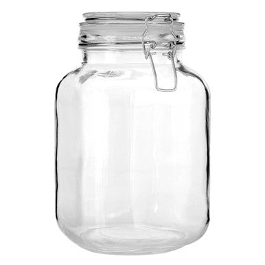 Luca Clip Top Glass Storage Jar 2000ml