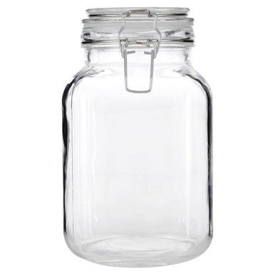 Luca Clip Top Glass Storage Jar 2000ml