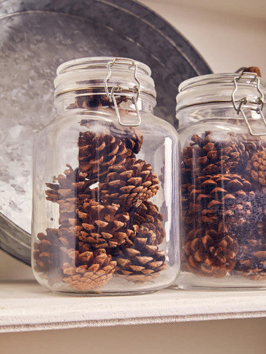 Luca Clip Top Glass Storage Jar 2000ml
