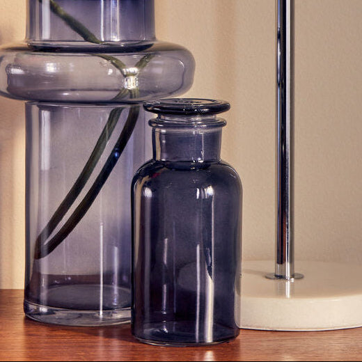 Apothecary Large Smoke Grey Reagent Bottle