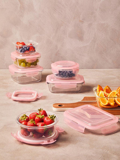 620Ml Round Glass Container | Freska