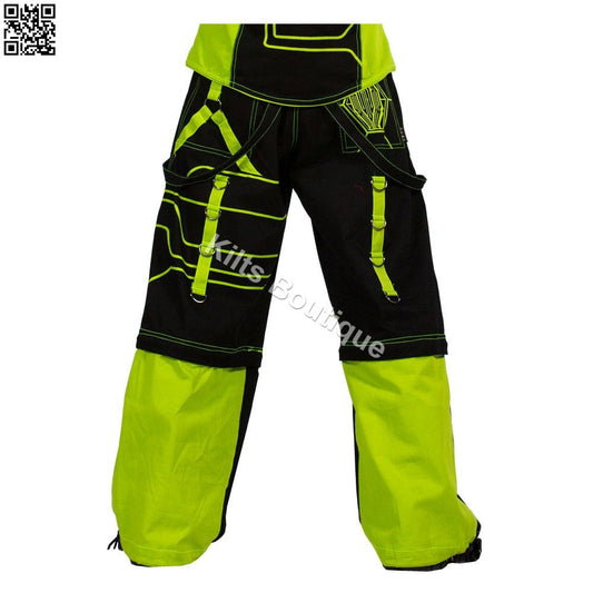 Men's Gothic Trouser Cyber Punk Gothic Baggy Trouser Pant