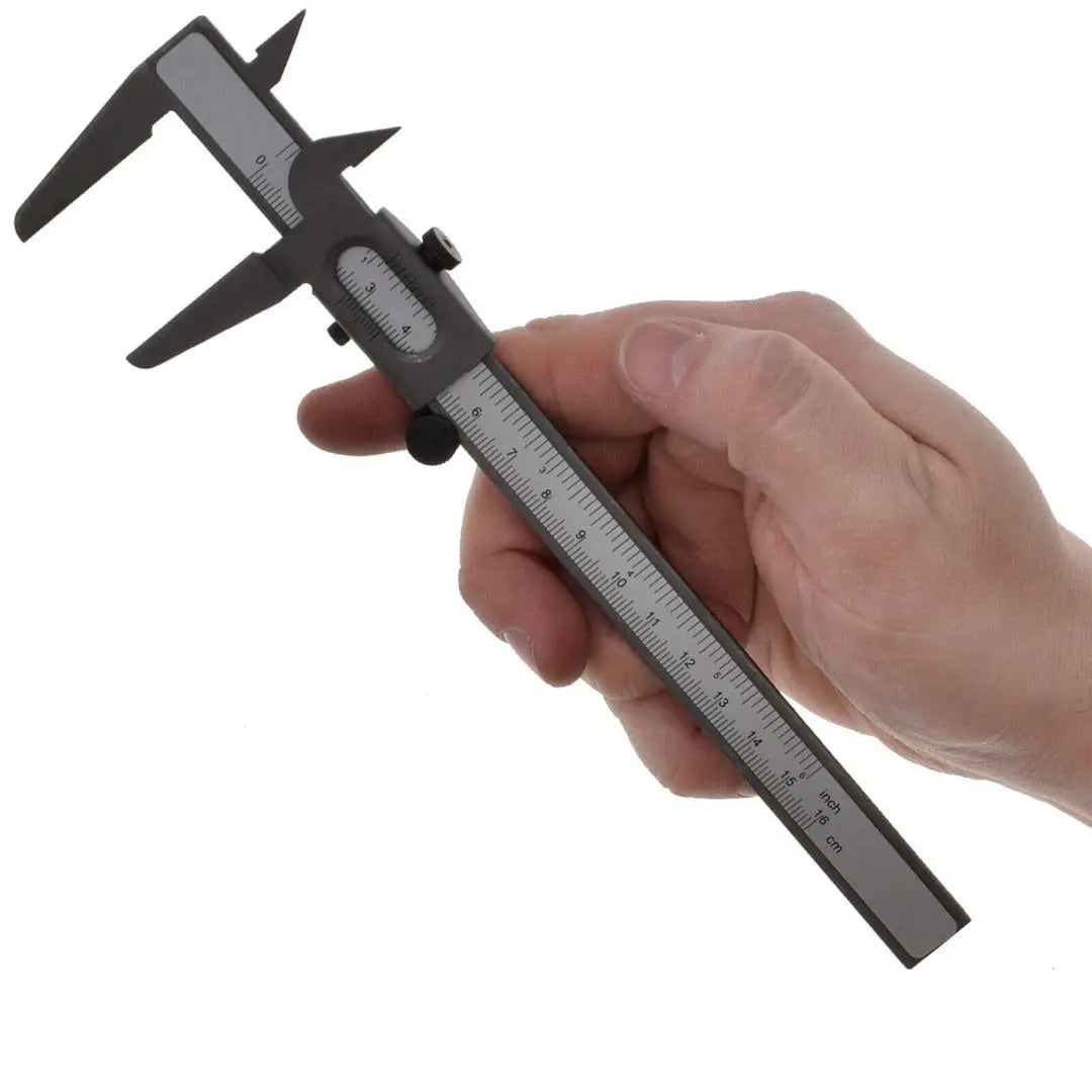 Vernier Metal Caliper Steel Sliding Measuring Gauge Height Ruler Tool 6'' / 150Cm