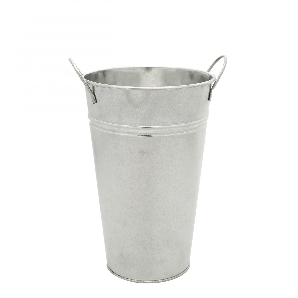 مزهرية مجلفنة 25 سم