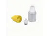 Plastic Dropper Bottles 5ml Empty Squeezable Dropper Bottle with Cap Yellow 50pc