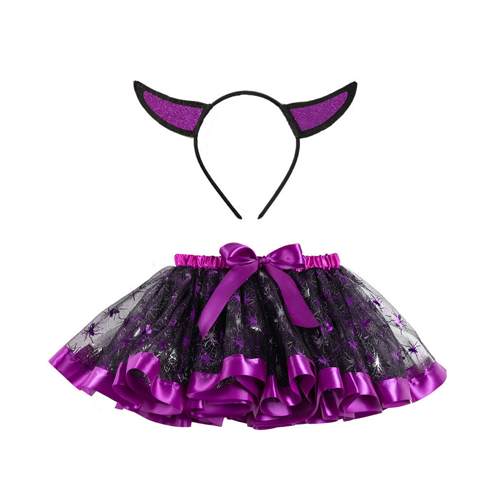 Children's Halloween skirt