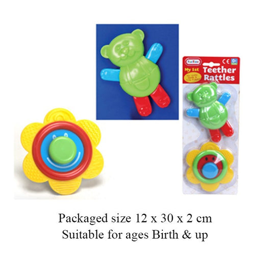 Rattle &amp; Teether (2pcs)