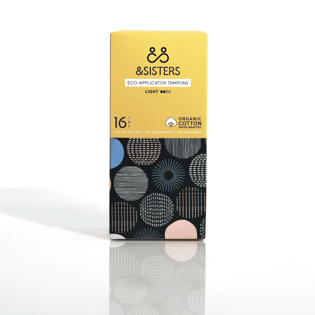 &Sisters Light Eco-Applicator Tampons - 16pc