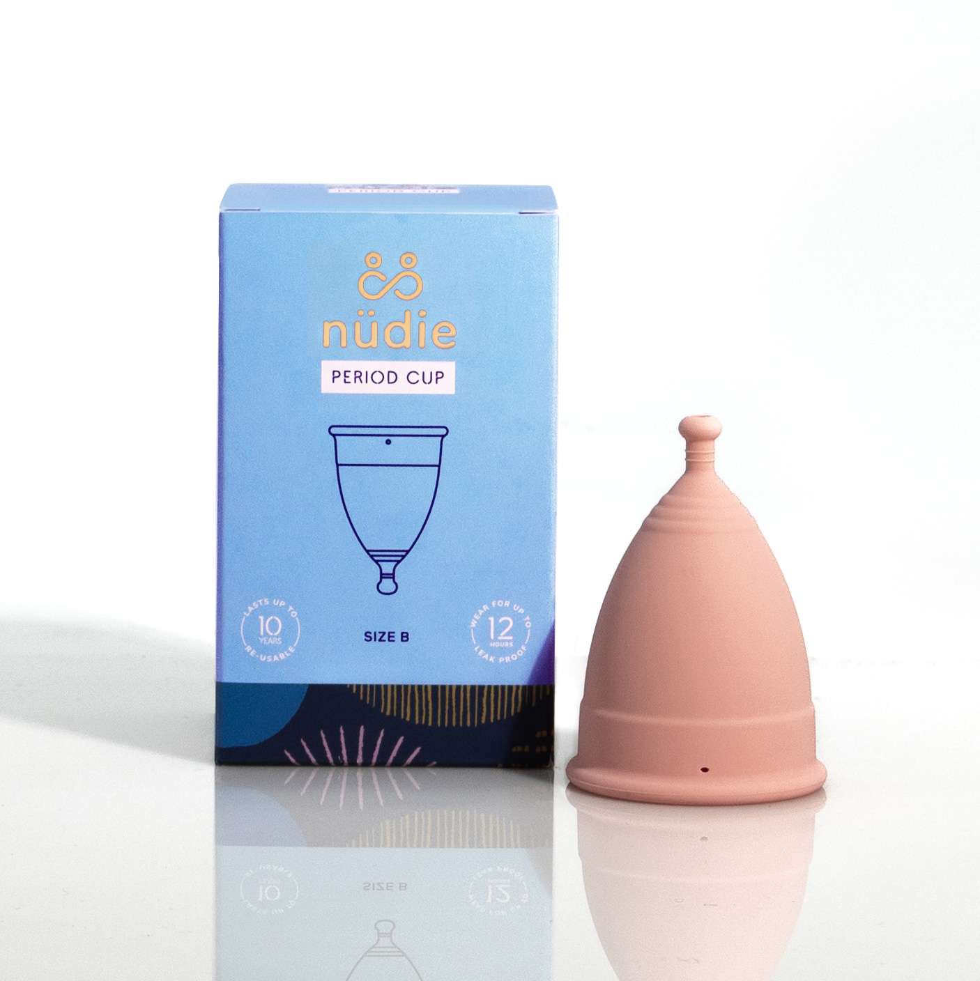 &Sisters Period Cup Size B (30+/given vaginal birth) - 1pc