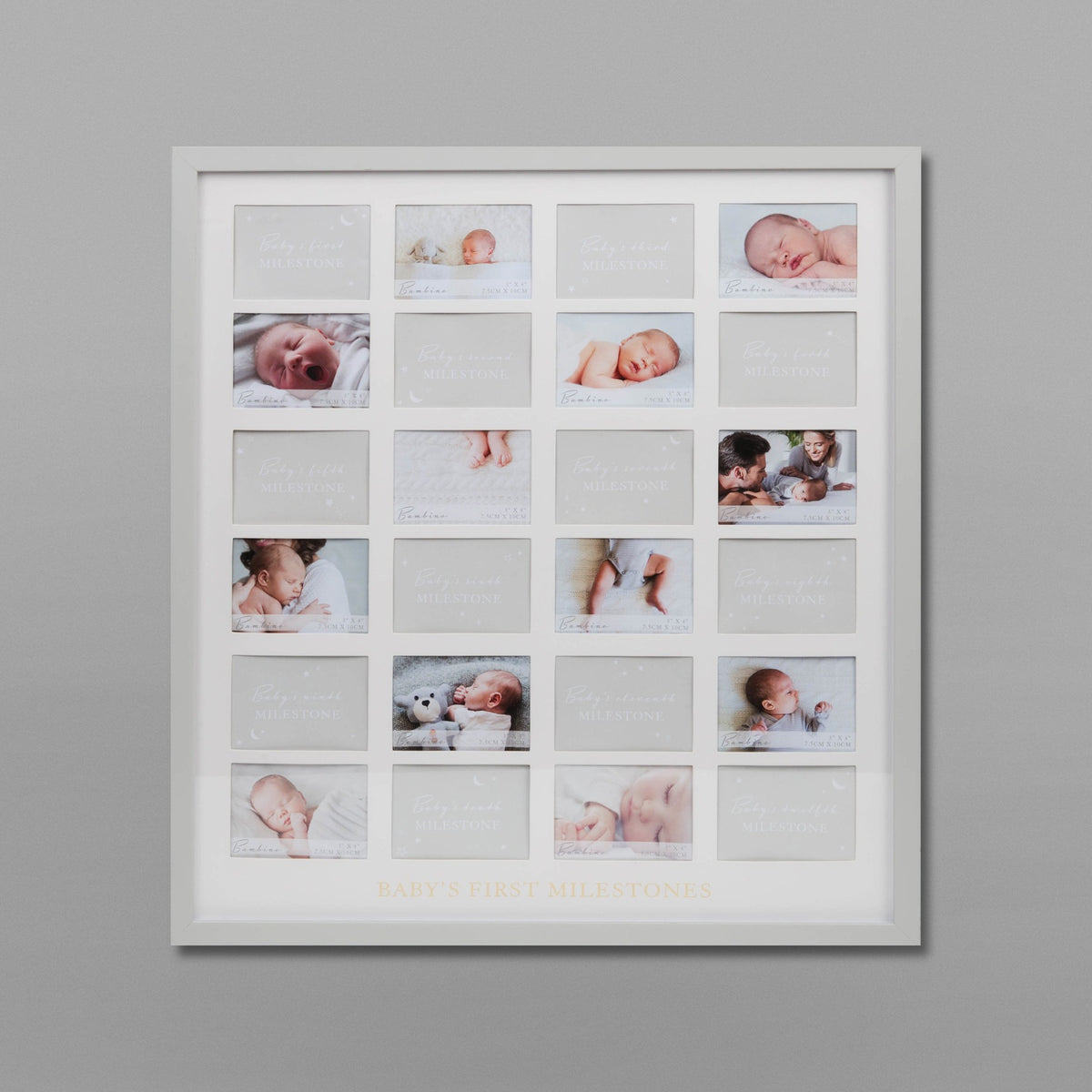 Bambino Milestone Cards &amp; Picture Frame