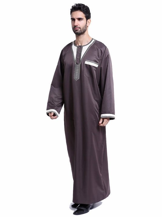 Arab Men's Robe, Men's Prayer Robe