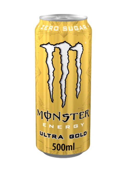 12 x Monster Energy Ultra Gold 500Ml