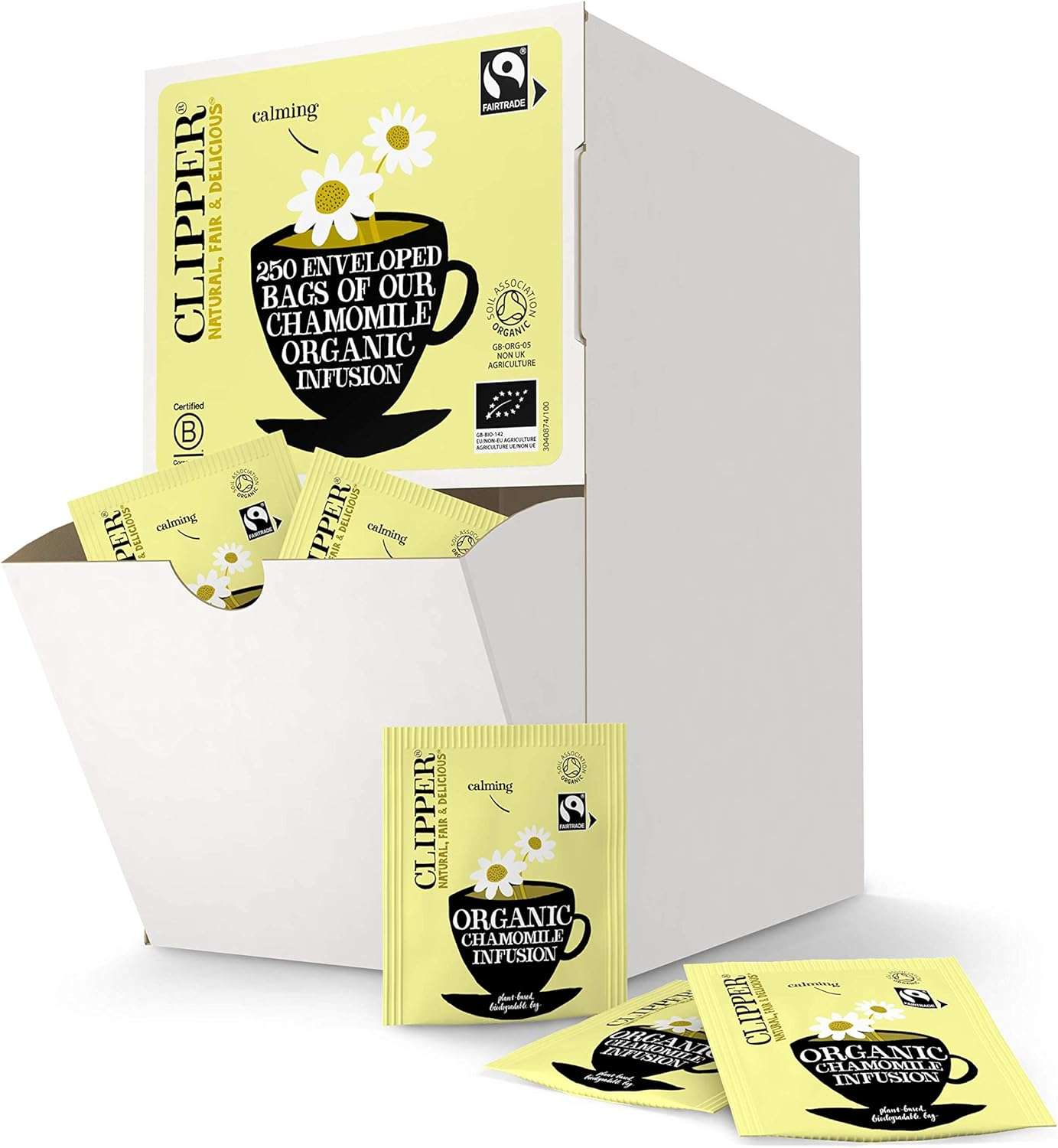 Clipper FT Organic Infusion Chamomile 250 Envelopes - 375g