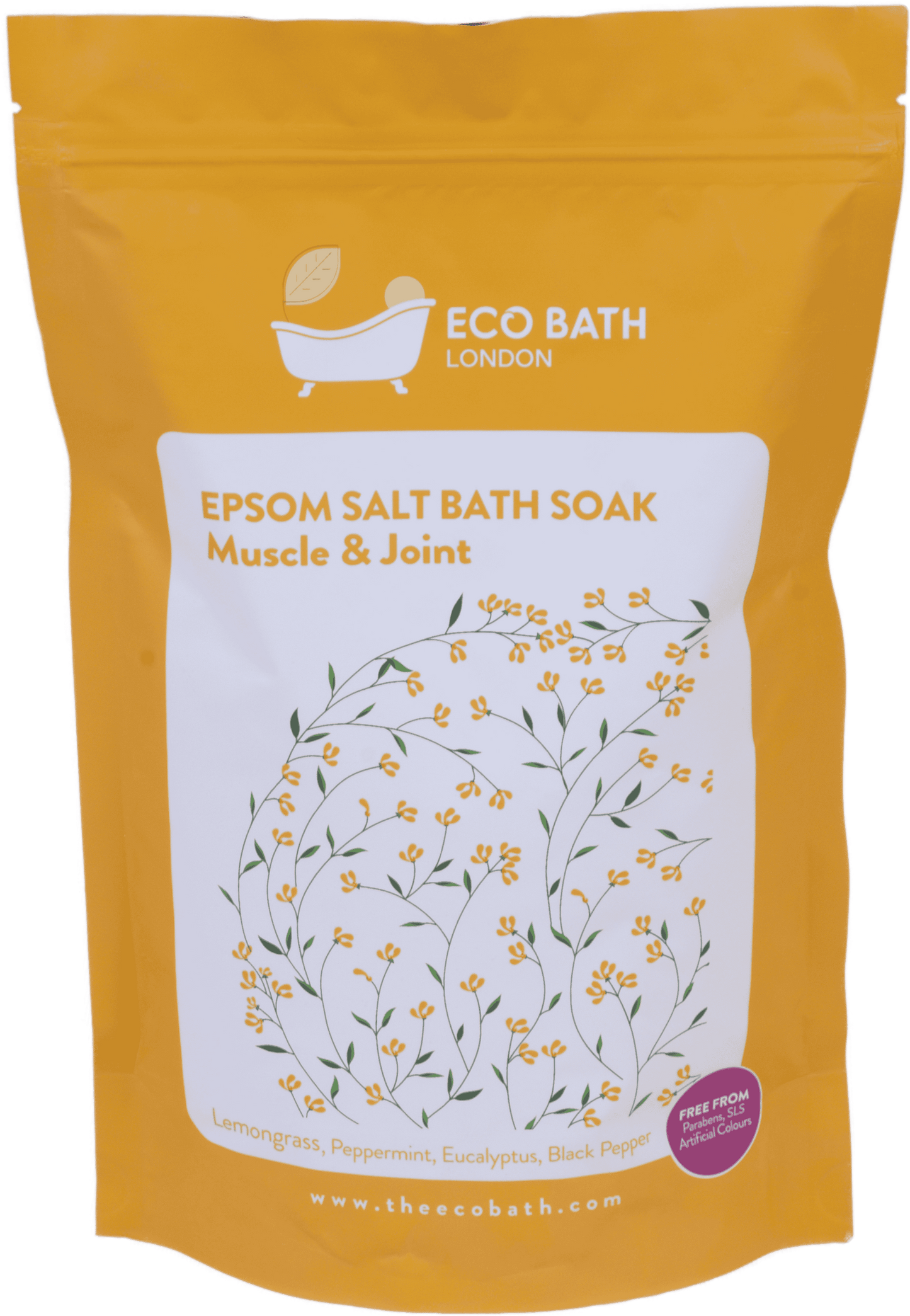 Eco Bath Muscle/Joint Pain Epsom Bath Soak - 1pc