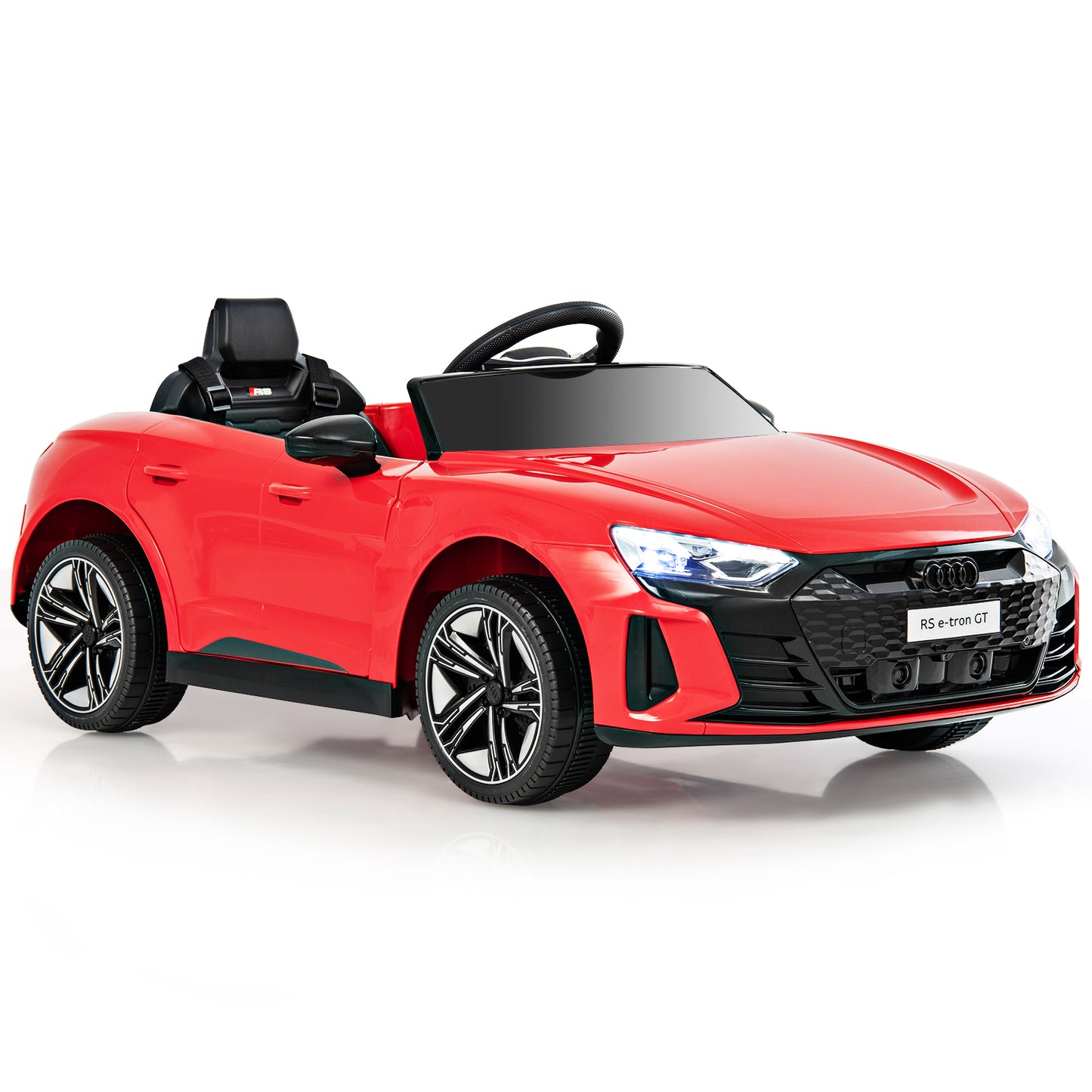 12V Audi Licensed Electric Kids Ride On Car with Remote Control-Black