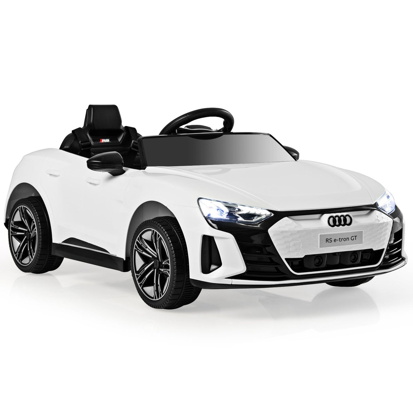 12V Audi Licensed Electric Kids Ride On Car with Remote Control-Black