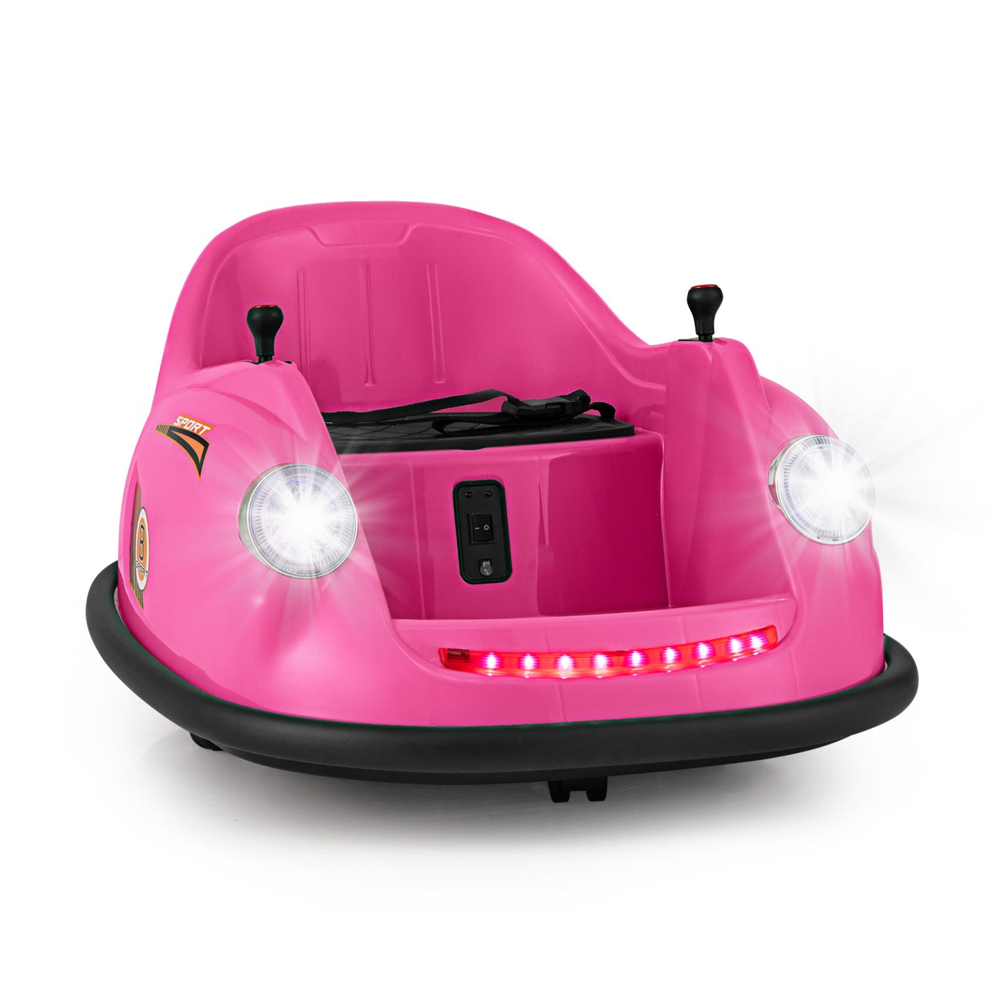 12V Kids Ride on Bumper Car with Remote Control and Music-Navy