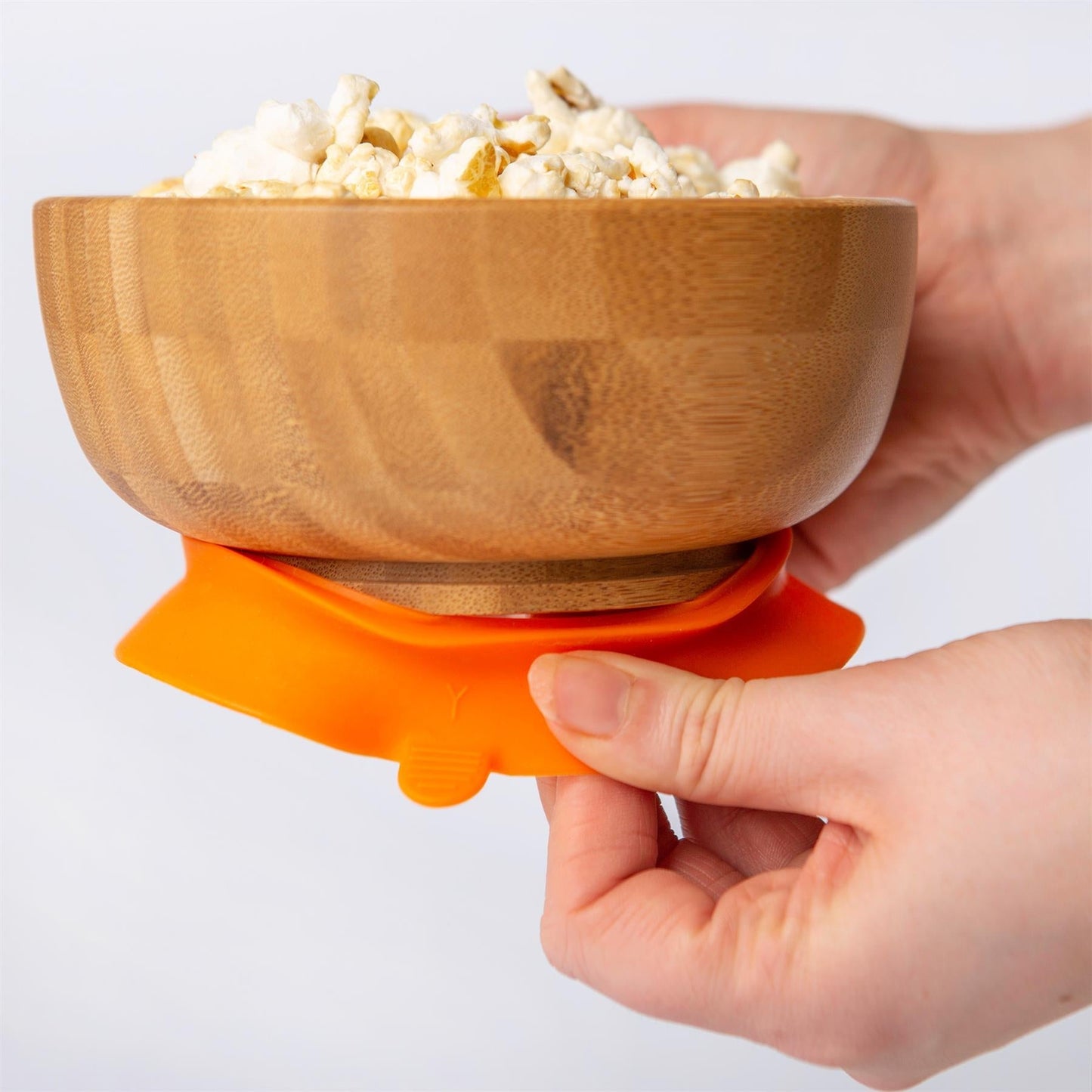 Children's Bamboo Bowl Suction Cup