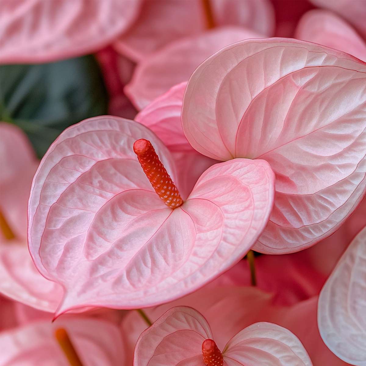 Laceleaf - Anthurium 'Sweet Dream' - Height 35-45cm - ø12cm