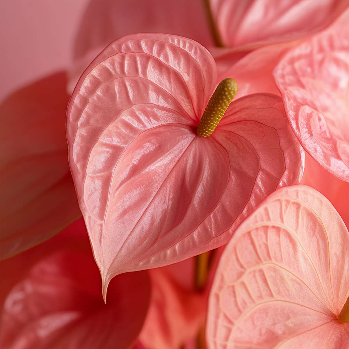 Laceleaf - Anthurium 'Sweet Dream' - Height 35-45cm - ø12cm