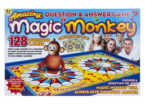 Magic Monkey Question &amp; Answer Game