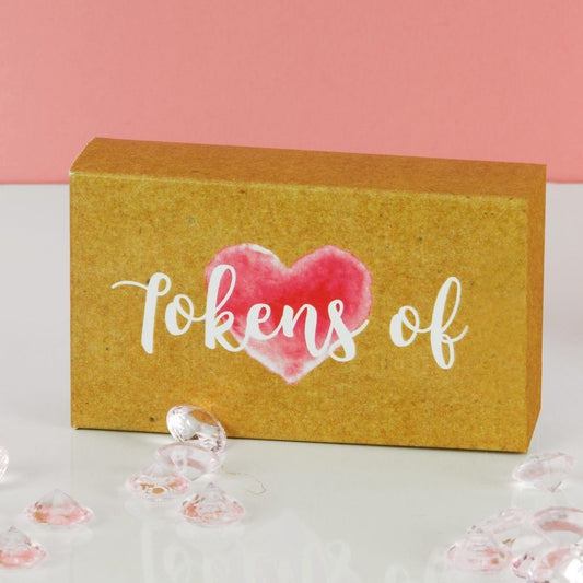 True Valentine Set of 20 Love Tokens