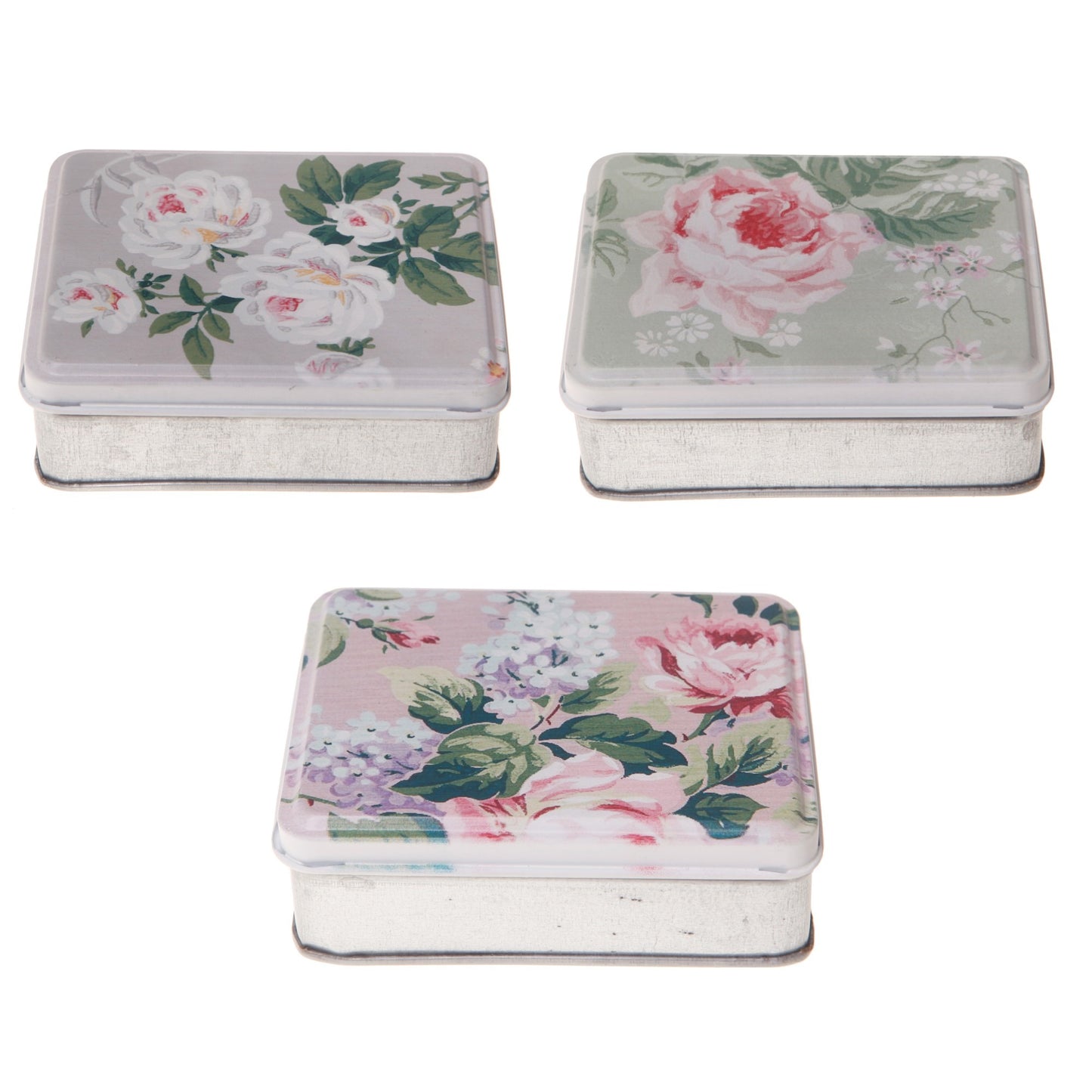 Vintage English Garden Tin