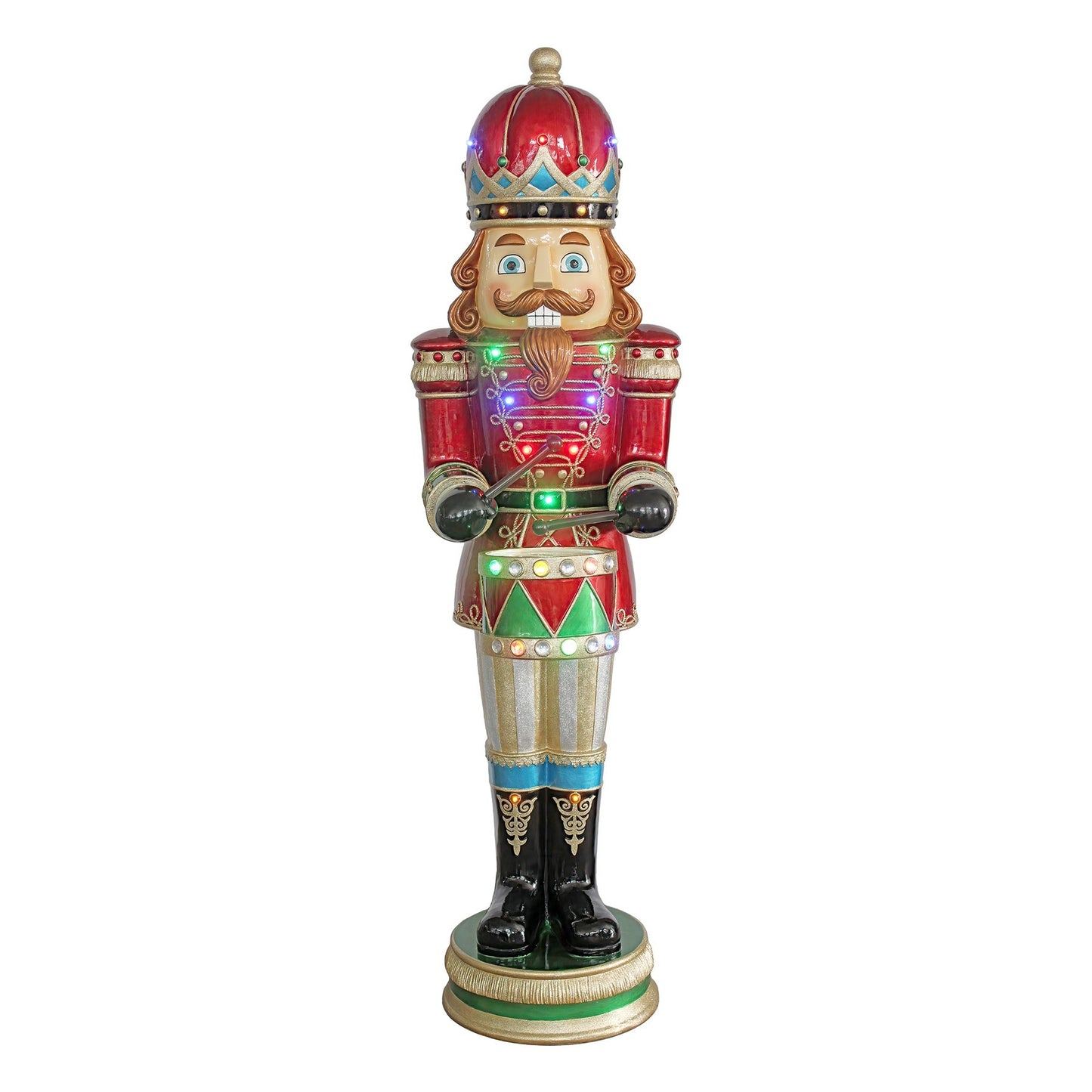 Nutcracker with LED Lights &amp; Music (155cm)