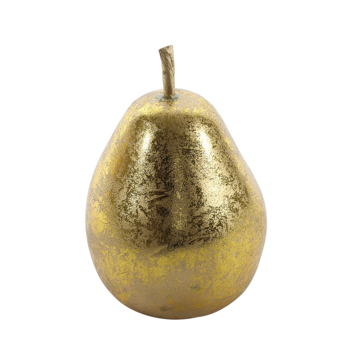 Gold Metallic Pear Hanging Decoration