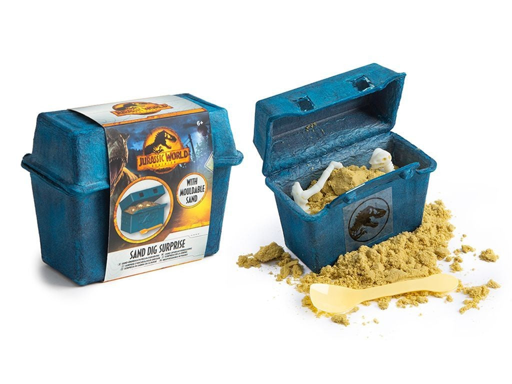 Jurassic World Sand Dig Surprise