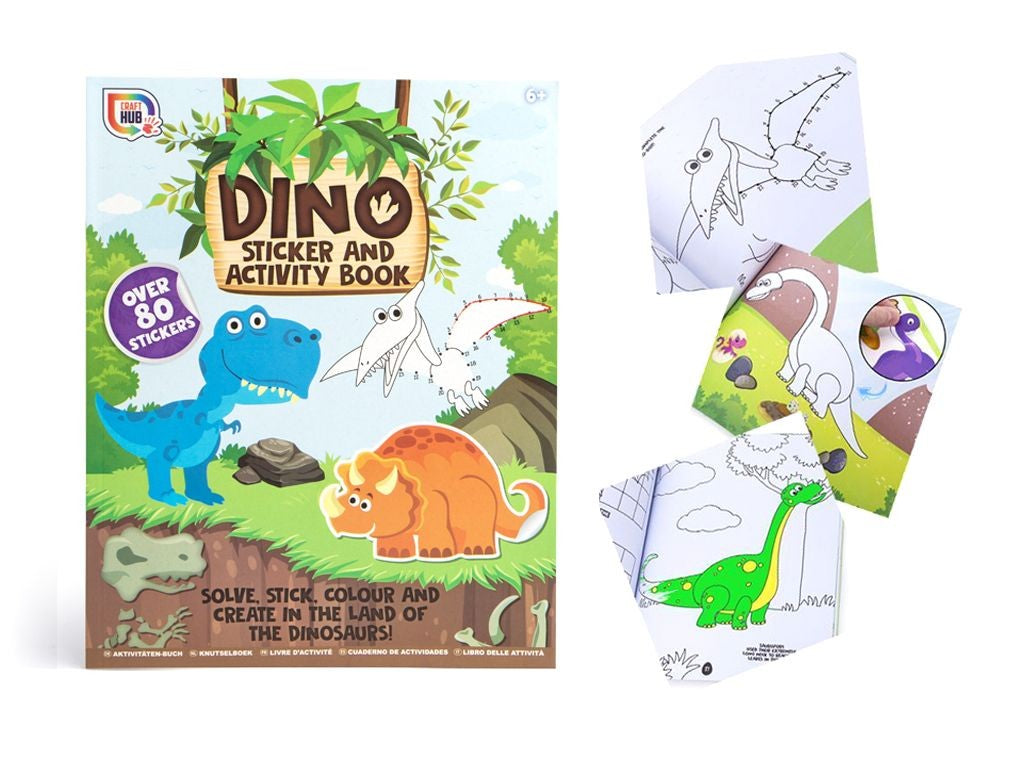 Dinosaur Activity &amp; Sticker Book