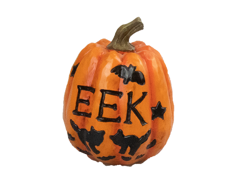 Slogan Pumpkin Ornament (Assorted)