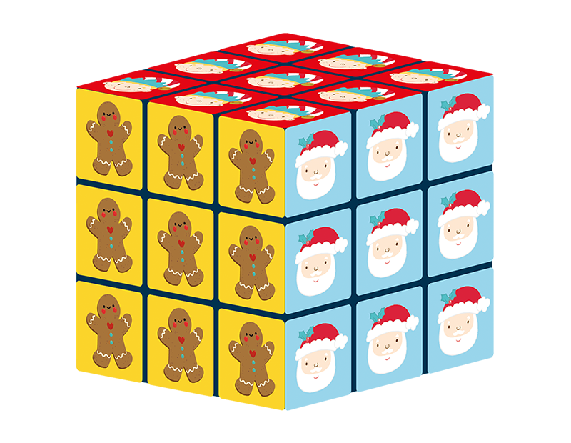 Festive Puzzle Cube