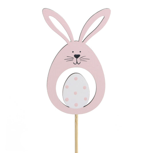 Pink Easter Bunny Pick (10cm)