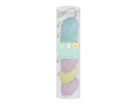 Pack of 6 Hanging Easter Eggs