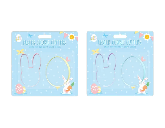 Pack of 2 Easter Cookie Cutters