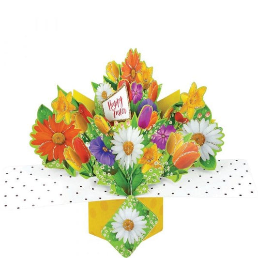 Easter Bouquet 3D Pop Up Card