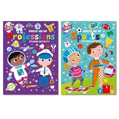 Assorted Dress-Me up Stickers Activity