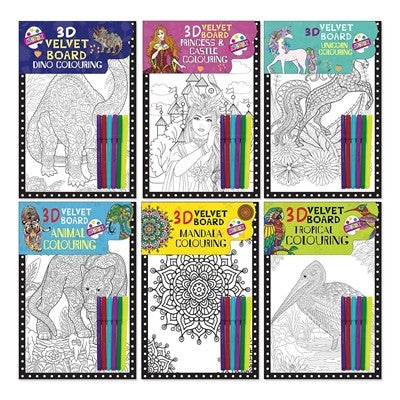 Assorted Velvet Poster Art