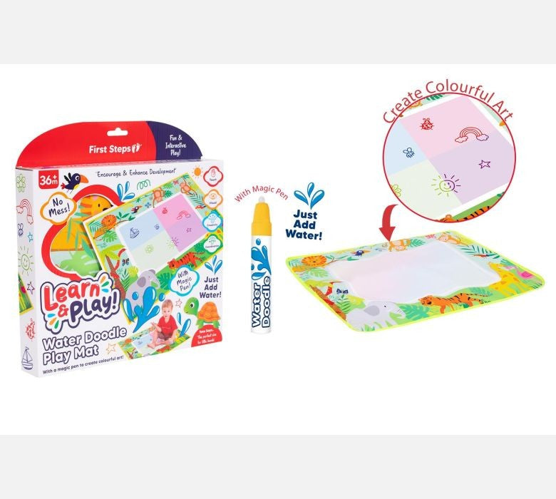 Colourful Water Doodle Mat
