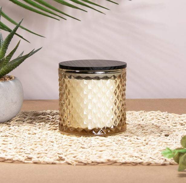 Fresh Linen Scented Soy Candle (200g)