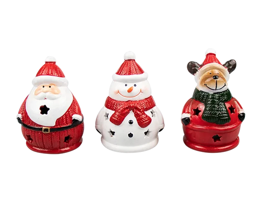 LED Ceramic Christmas Ornament