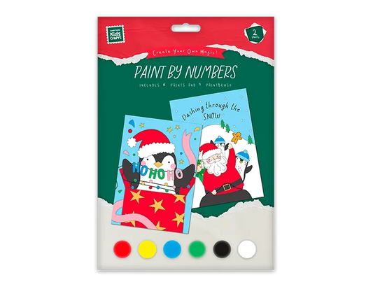 Christmas Paint by Numbers (Pack of 2)