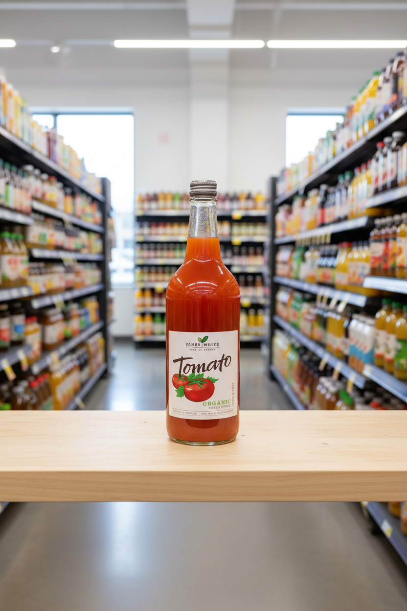 6 x James White Organic Tomato Juice - 750ml