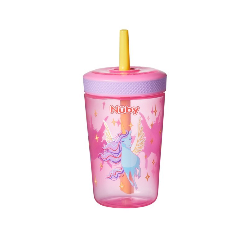 Nuby Baby Toddler Sip It Swirler Straw Drinking Training Cup 14oz 18m+
