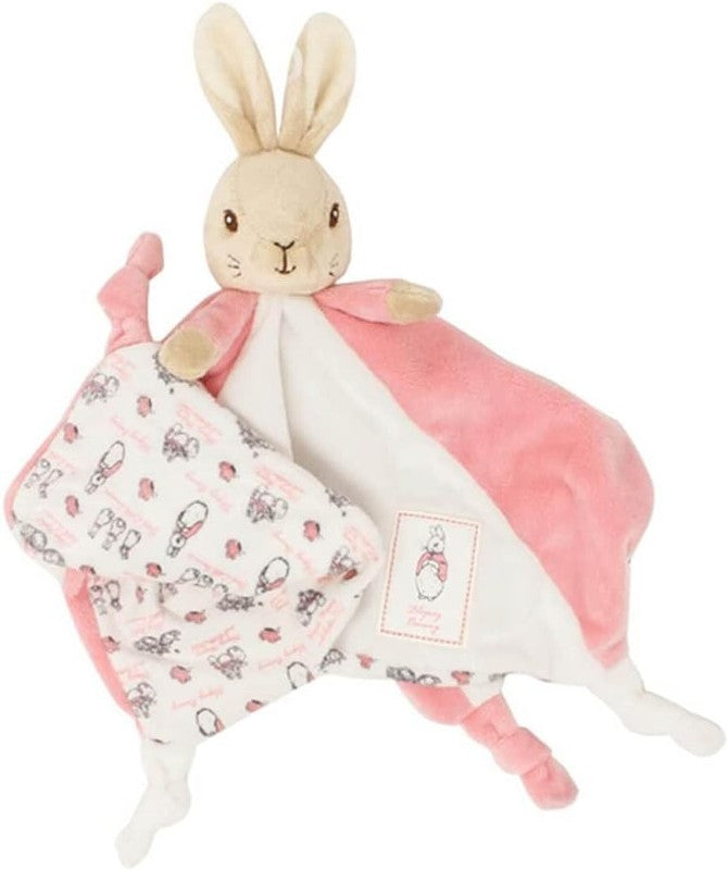 Baby Comfort Blanket Flopsy Bunny Beatrix Potter Soft Toy Security Newborn Gift