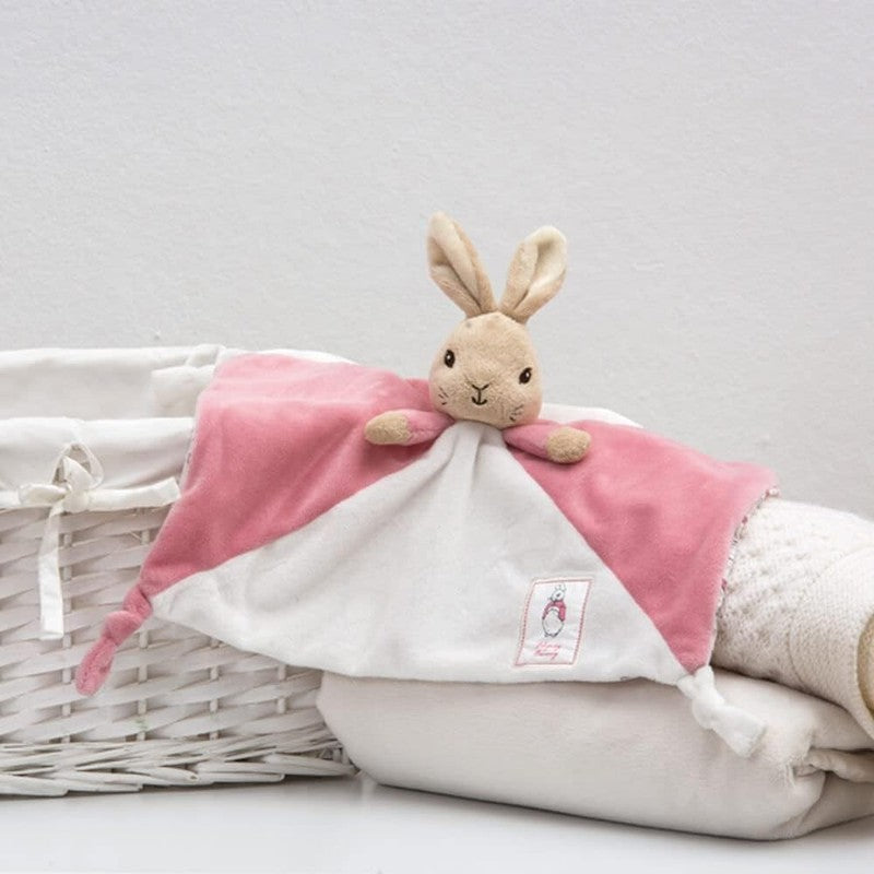 Baby Comfort Blanket Flopsy Bunny Beatrix Potter Soft Toy Security Newborn Gift