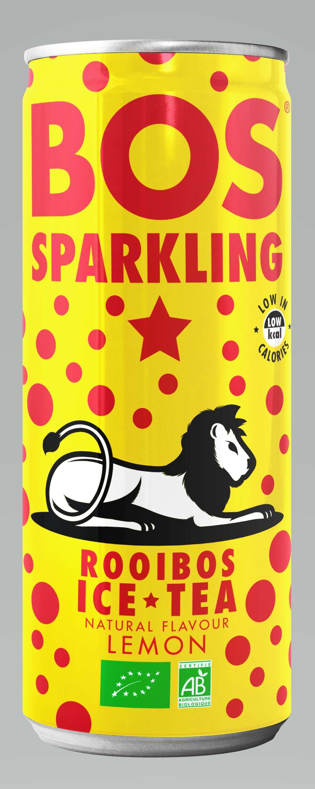 12 x BOS IceTea Sparkling Lemon - 250ml